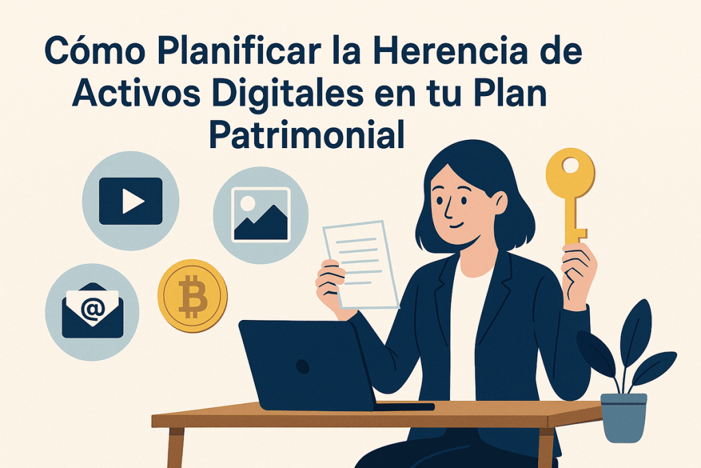 Cómo Planificar la Herencia de Activos Digitales en tu Plan Patrimonial
