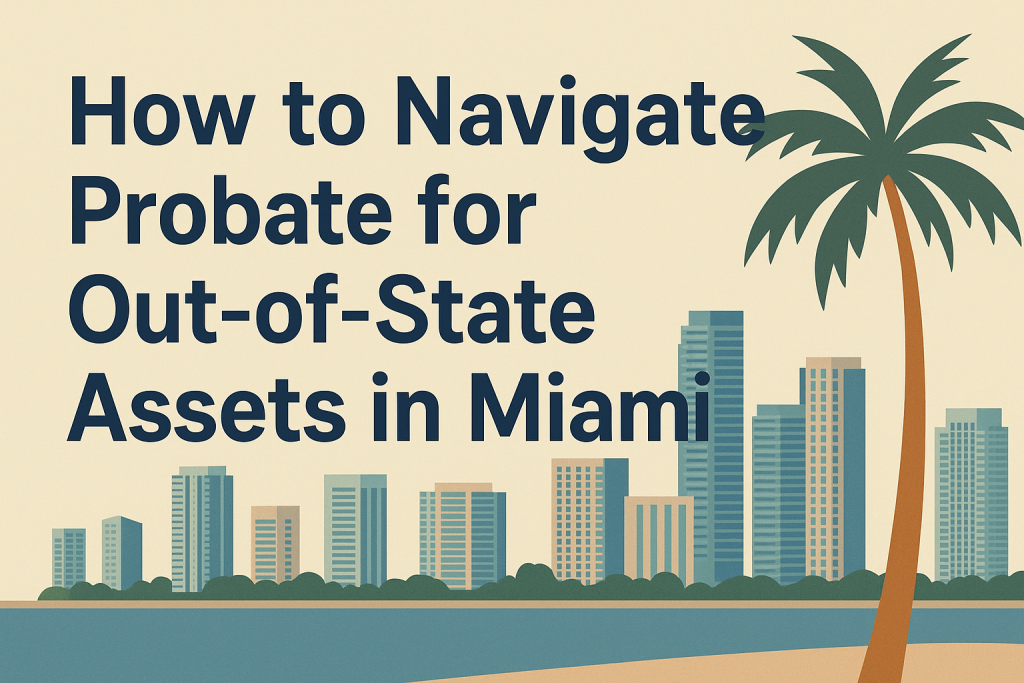 How to Navigate Probate for Out of State Assets in Miami