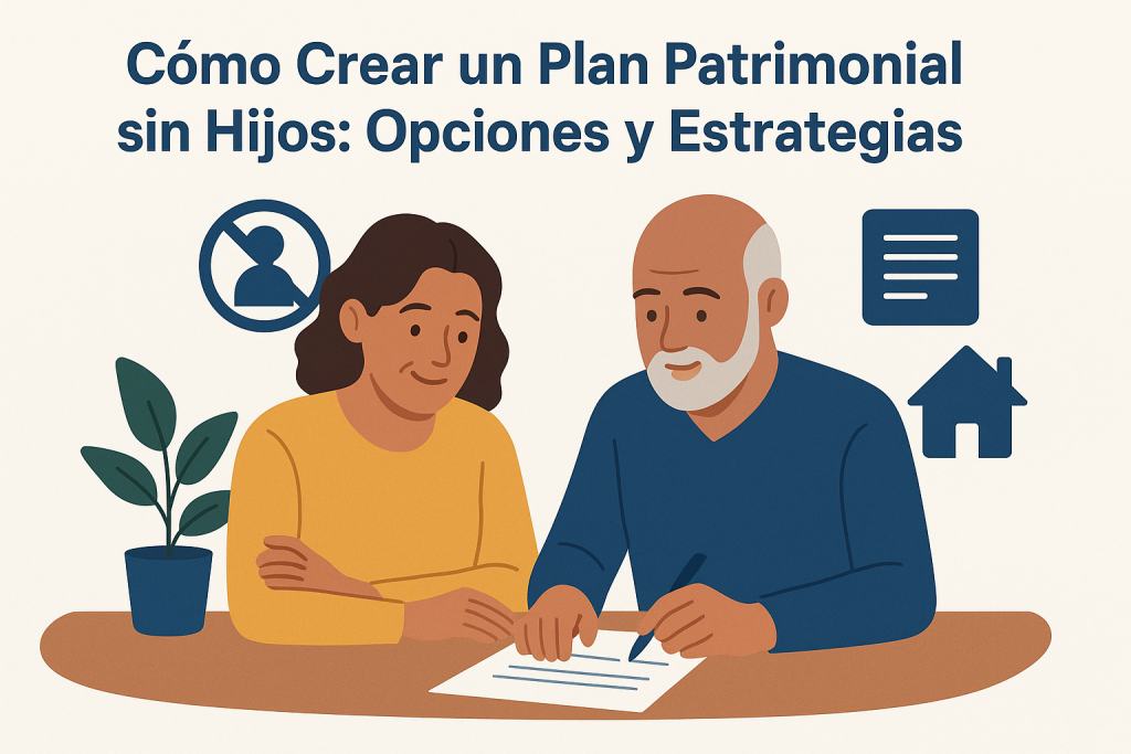 Plan Patrimonial sin Hijos Opciones Clave