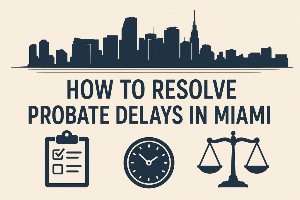 How to Resolve Probate Delays in Miami