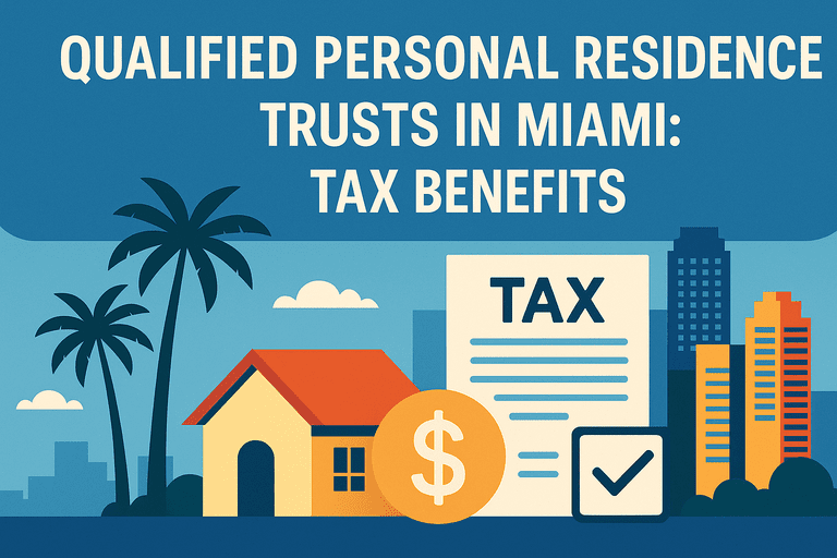 Qualified Personal Residence Trusts in Miami