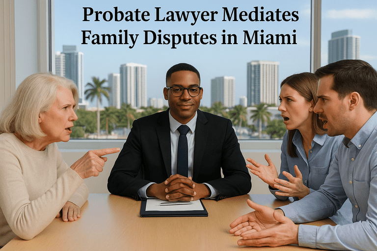 Probate Lawyer Mediates Family Disputes in Miami optimized