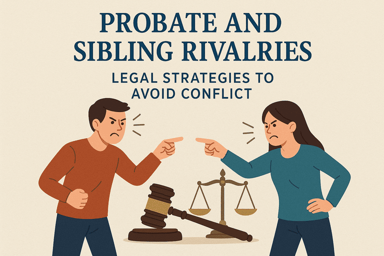 Probate and Sibling Rivalries Avoid Conflict optimized