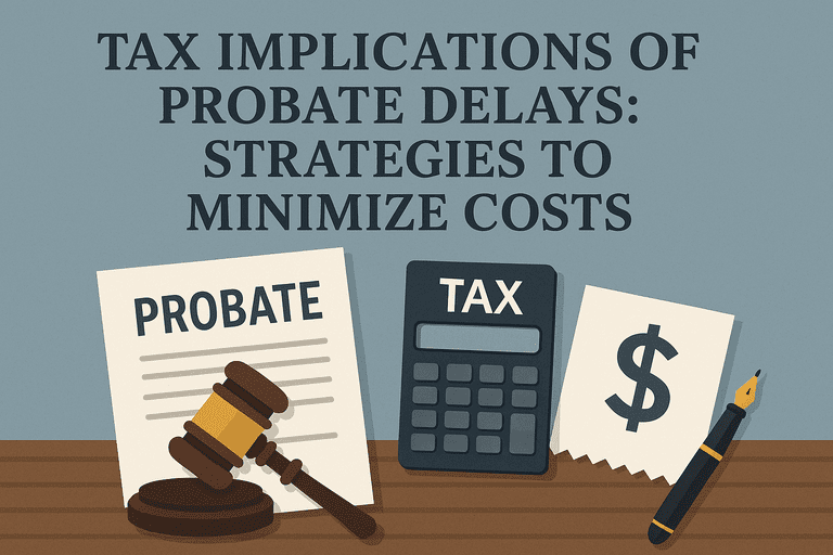 Tax Implications of Probate Delays Strategies to Minimize Costs optimized