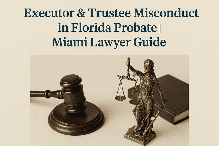 Executor Trustee Misconduct in Florida Probate optimized