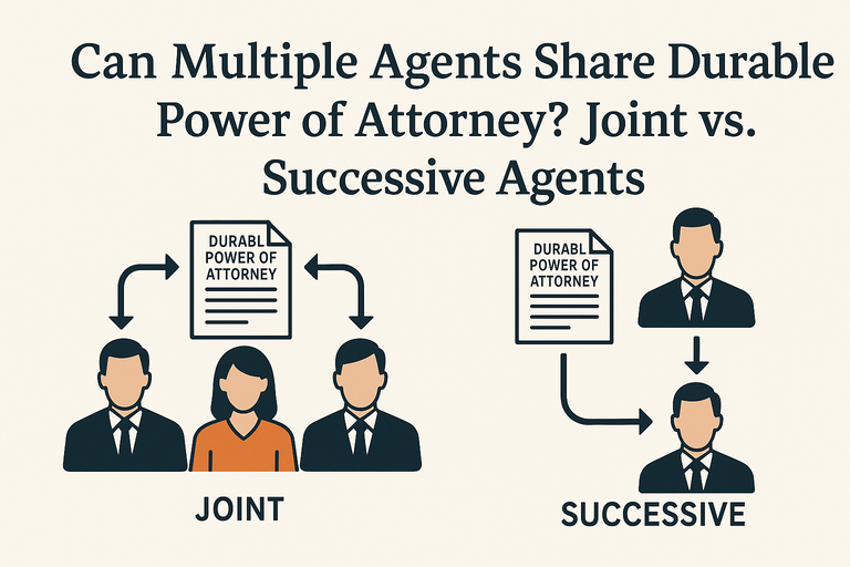 Can Multiple Agents Share Durable Power of Attorney 50