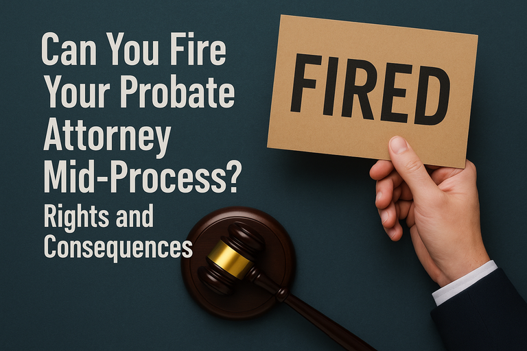 Can You Fire Your Probate Attorney Mid Process 50