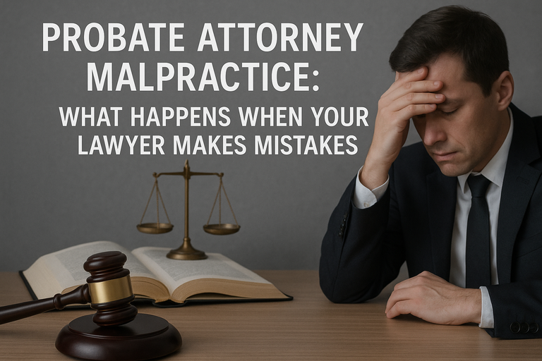 Probate Attorney Malpractice What Happens When Your Lawyer Makes Mistakes 50
