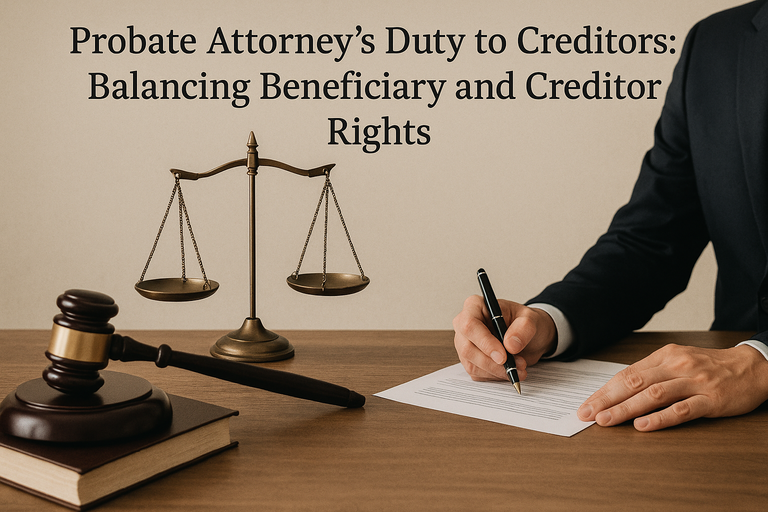 Probate Attorneys Duty to Creditors 50