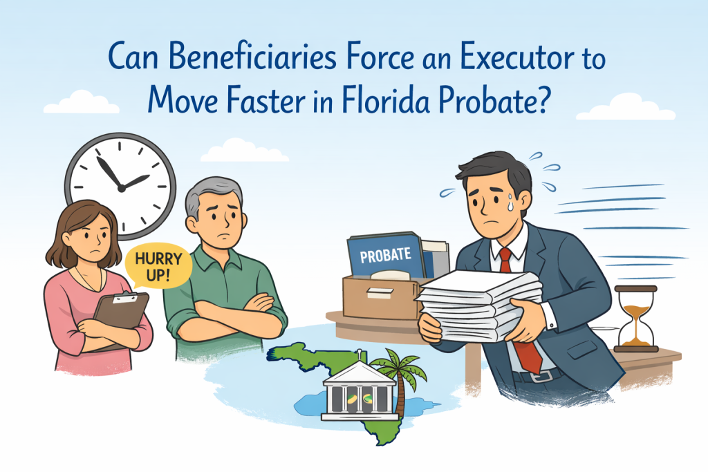 Can Beneficiaries Force an Executor to Move Faster in Florida Probate