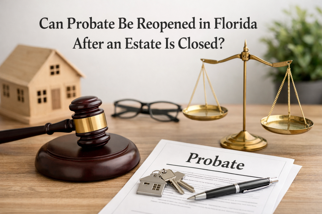 Can Probate Be Reopened in Florida After an Estate Is Closed