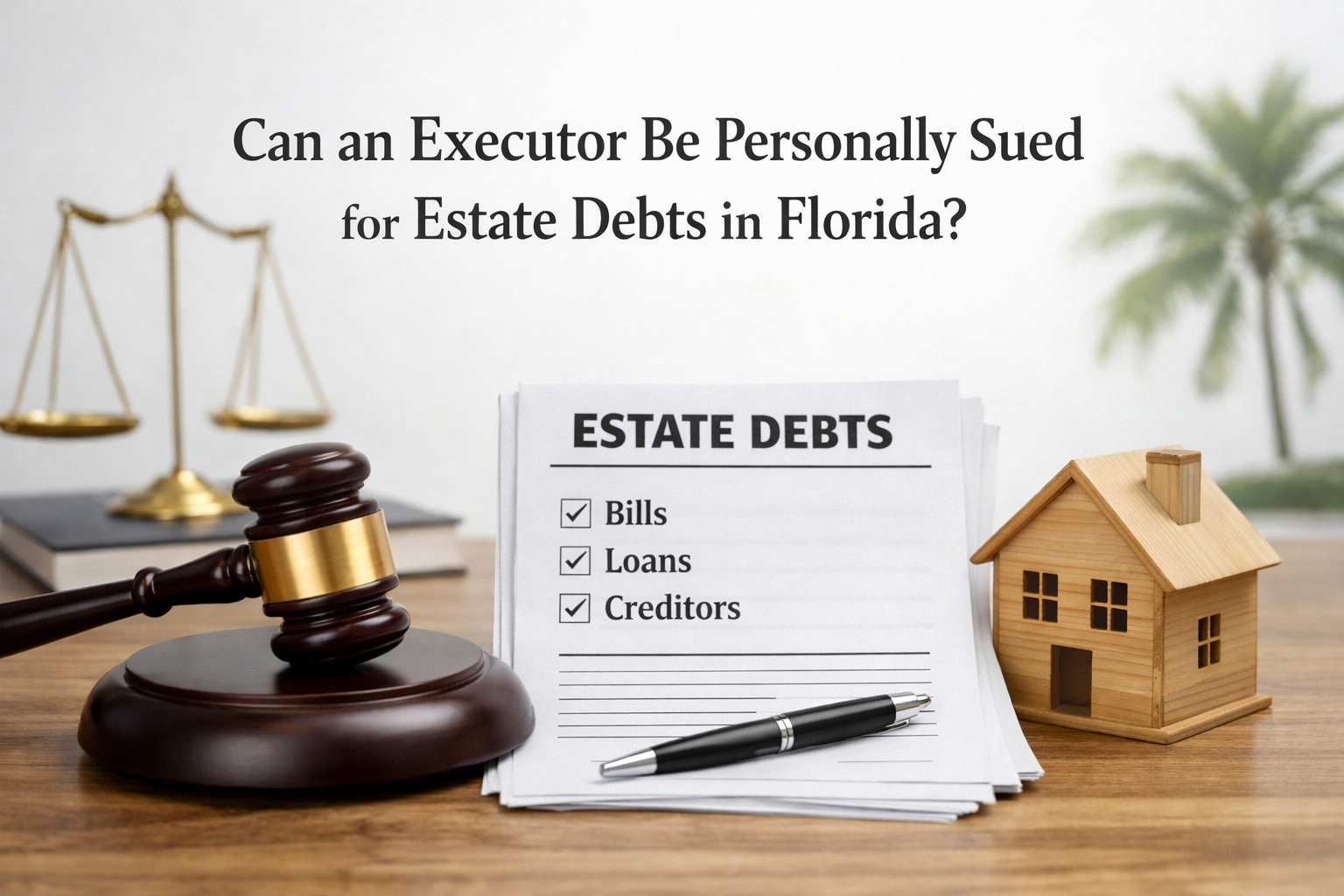 Can an Executor Be Personally Sued for Estate Debts in Florida