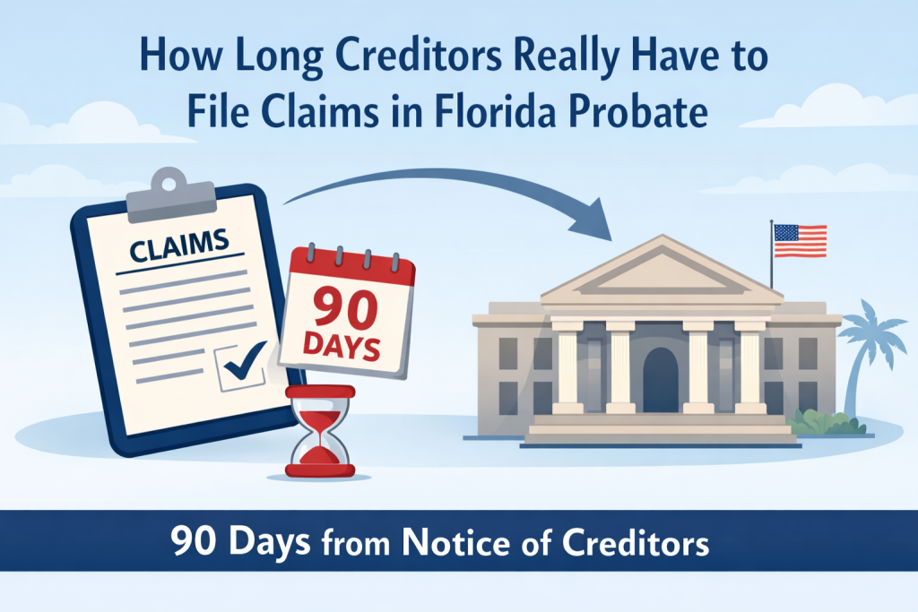 How Long Creditors Really Have to File Claims in Florida Probate