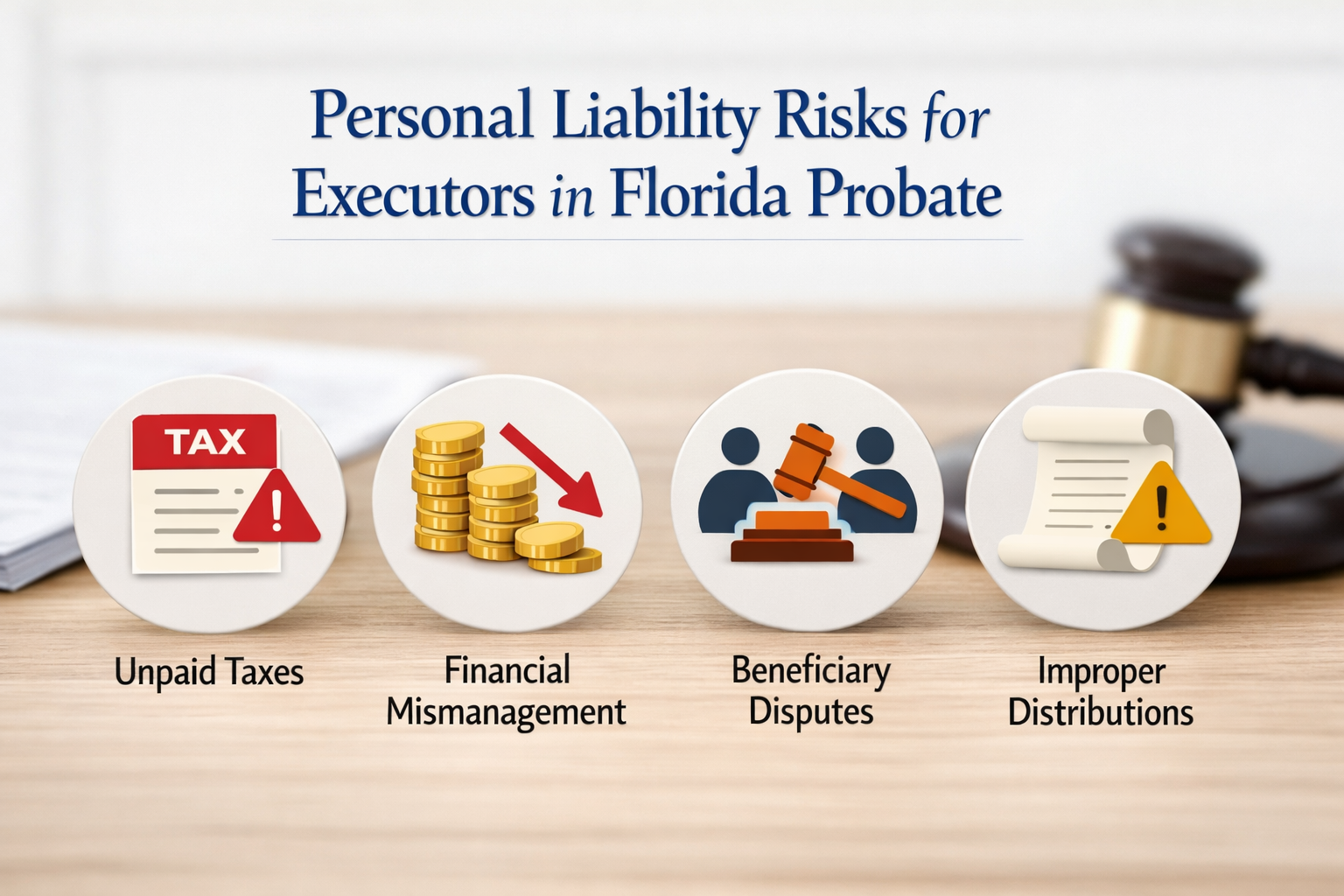 Personal Liability Risks for Executors in Florida Probate