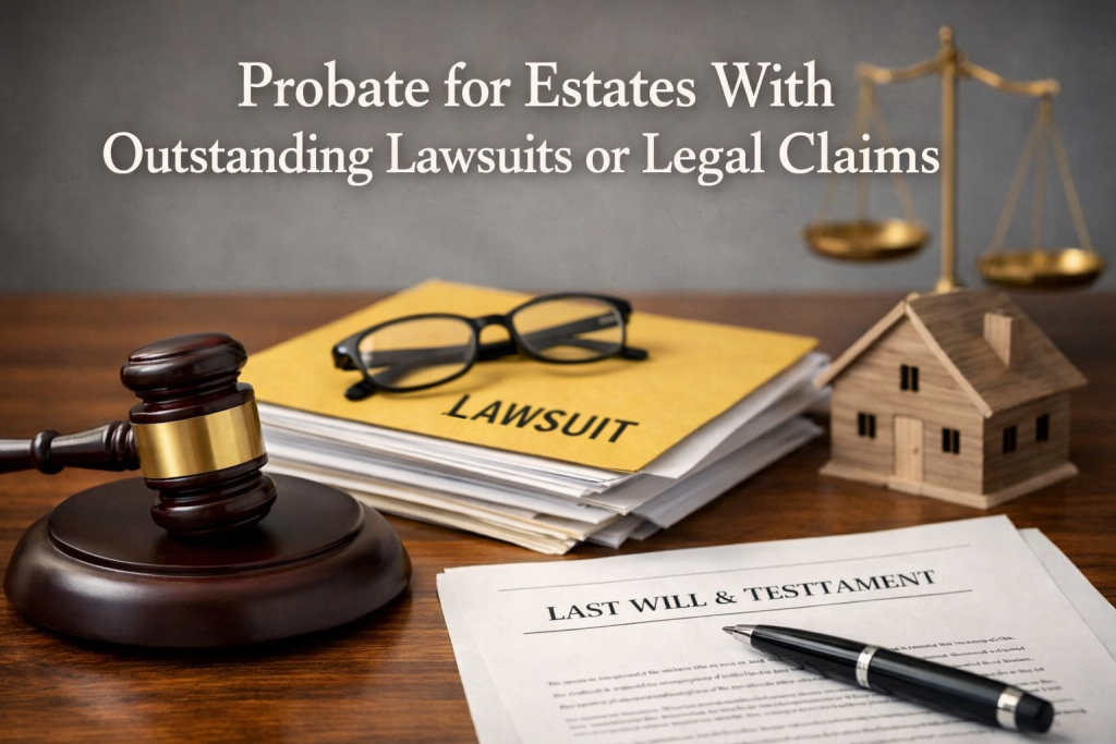 Probate for Estates With Outstanding Lawsuits or Legal Claims in Florida