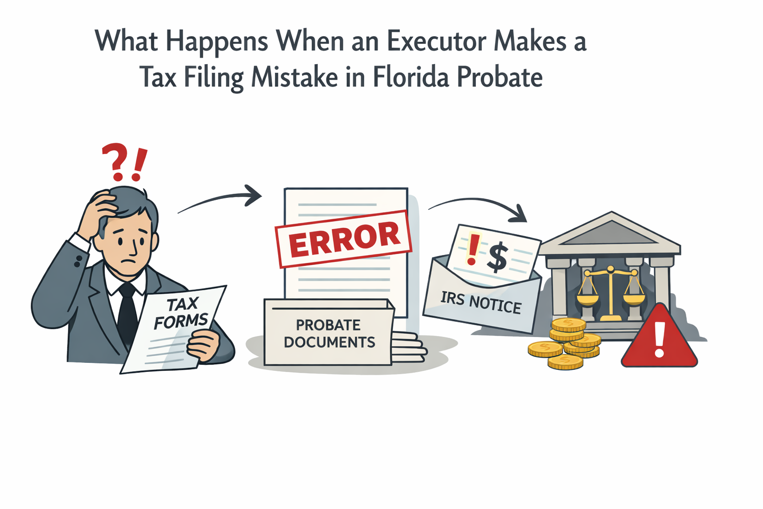 What Happens When an Executor Makes a Tax Filing Mistake in Florida Probate