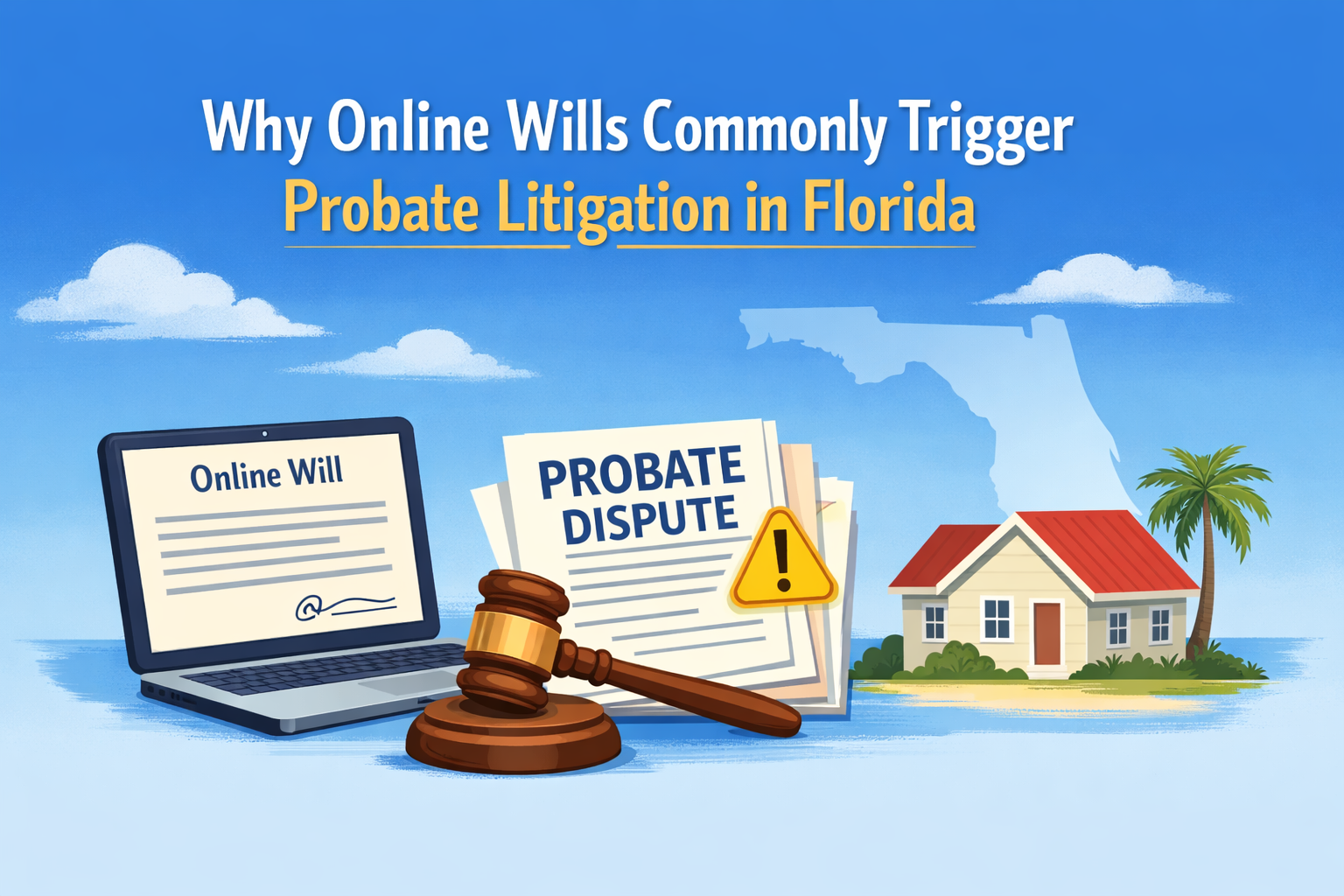 Why Online Wills Commonly Trigger Probate Litigation in Florida