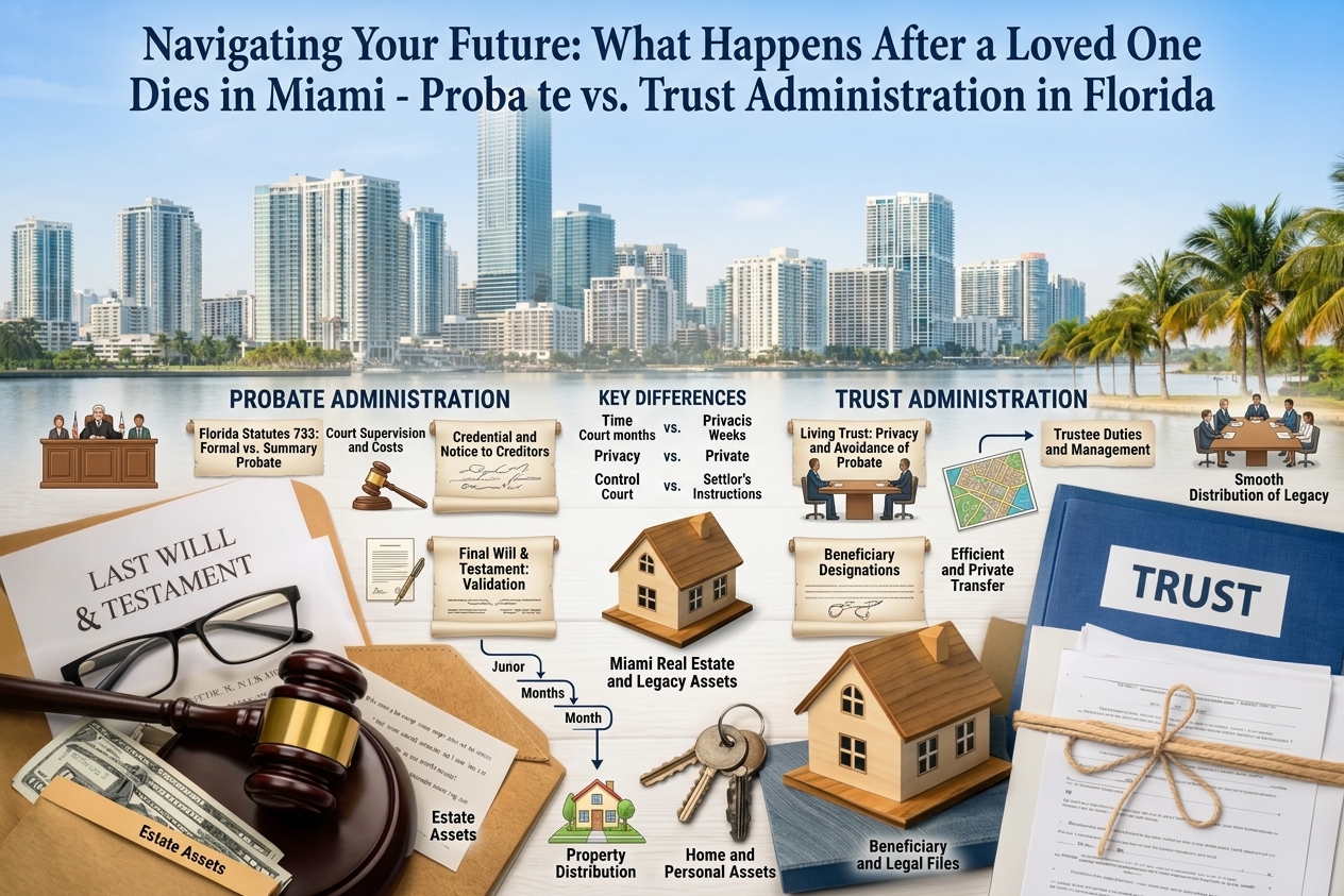 Learning Center 1 probate vs trust administration florida