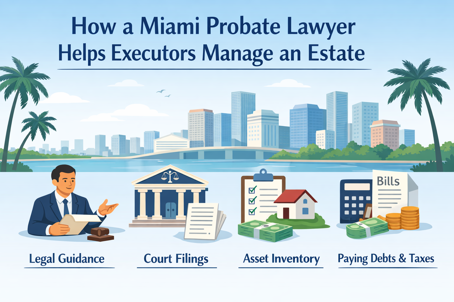 How a Miami Probate Lawyer Helps Executors Manage an Estate