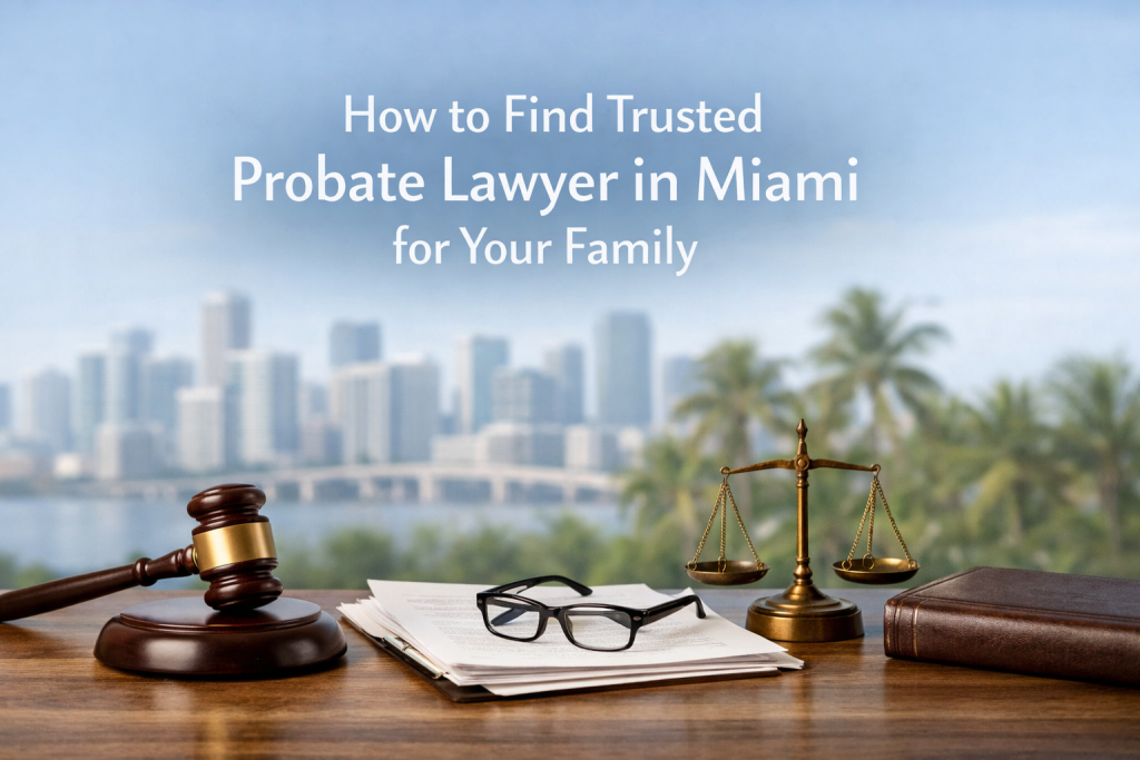 How to Find a Trusted Probate Lawyer in Miami for Your Family
