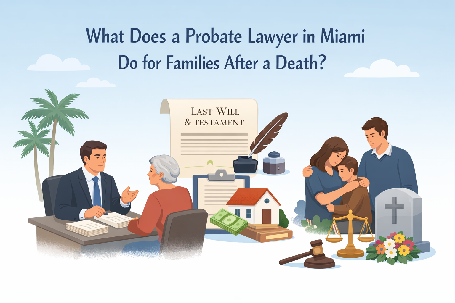 What Does a Probate Lawyer in Miami Do for Families After a Death