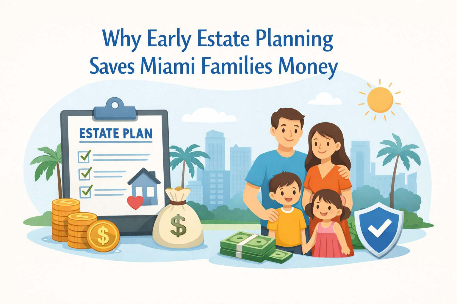 Why Early Estate Planning Saves Miami Families Money