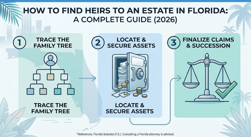 Learning Center 3 How to Find Heirs to an Estate in Florida