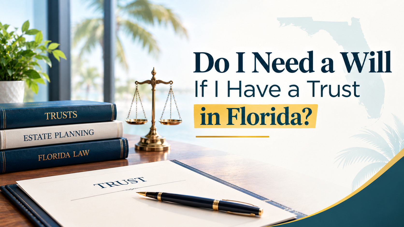 Learning Center 5 Do I Need a Will If I Have a Trust in Florida?