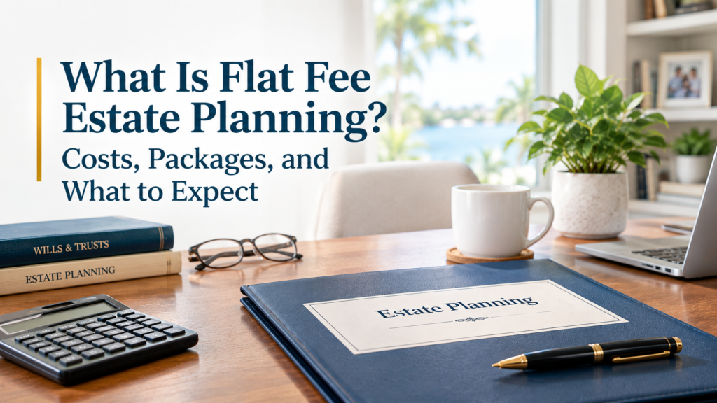 flat fee estate planning