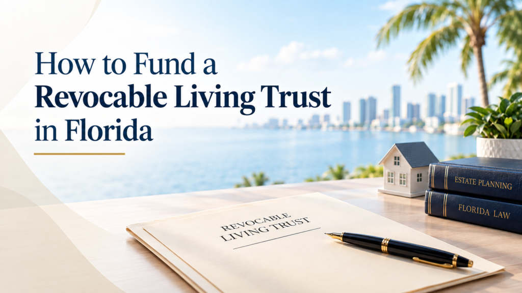 how to fund a revocable living trust