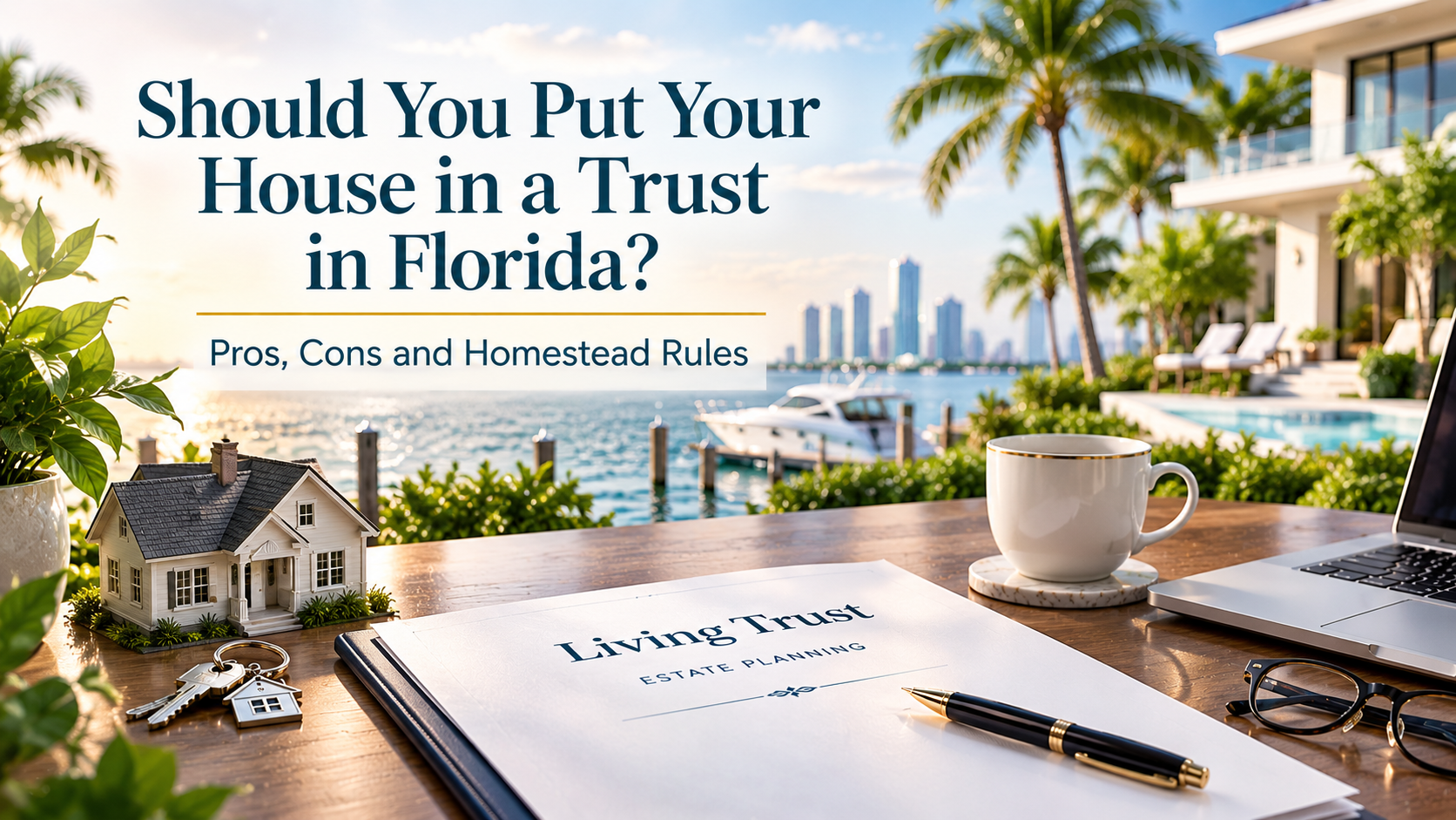 Learning Center 4 put your house in a trust in Florida