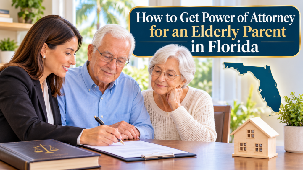 power of attorney for an elderly parent in Florida
