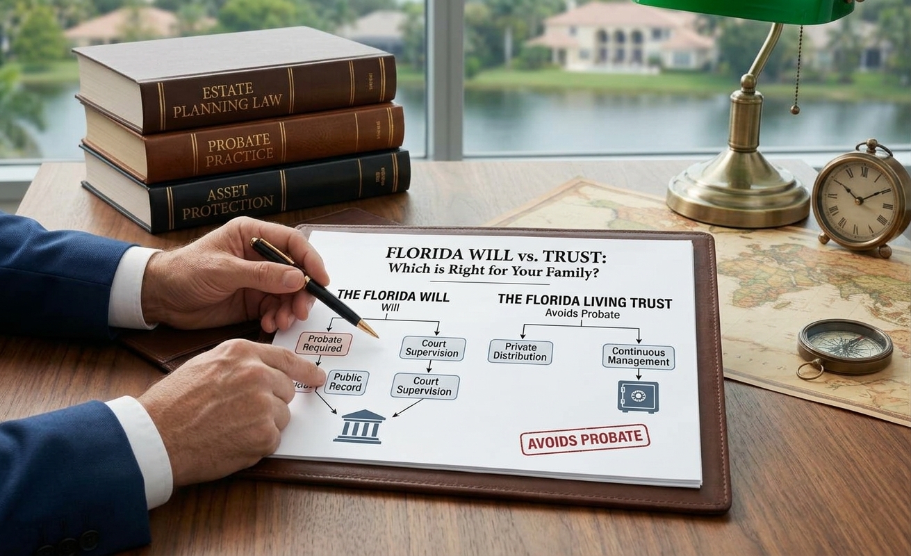 Learning Center 6 will vs trust in Florida