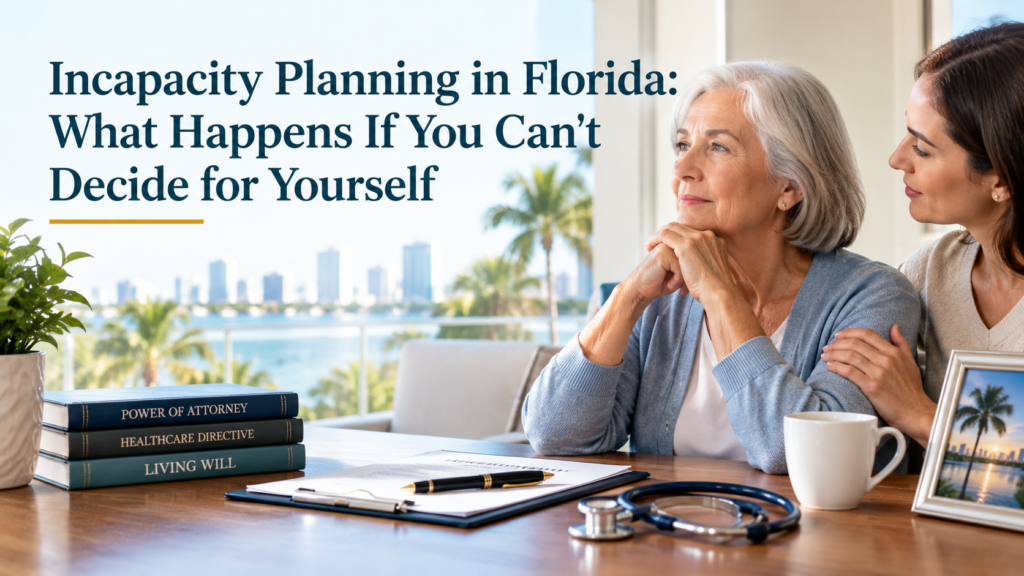 incapacity planning in Florida